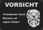 Preview: Golden Retriever | Aluminium Warnschild